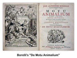 Italian physicist Giovanni Alfonso Borelli's treatise <i>De Motu Animalium</i> (image via Wikipedia Commons)