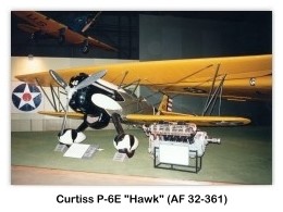 Curtiss P-6E Hawk, USAF Museum, WPAFB, Dayton, OH