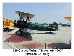 1929 travel air biplane