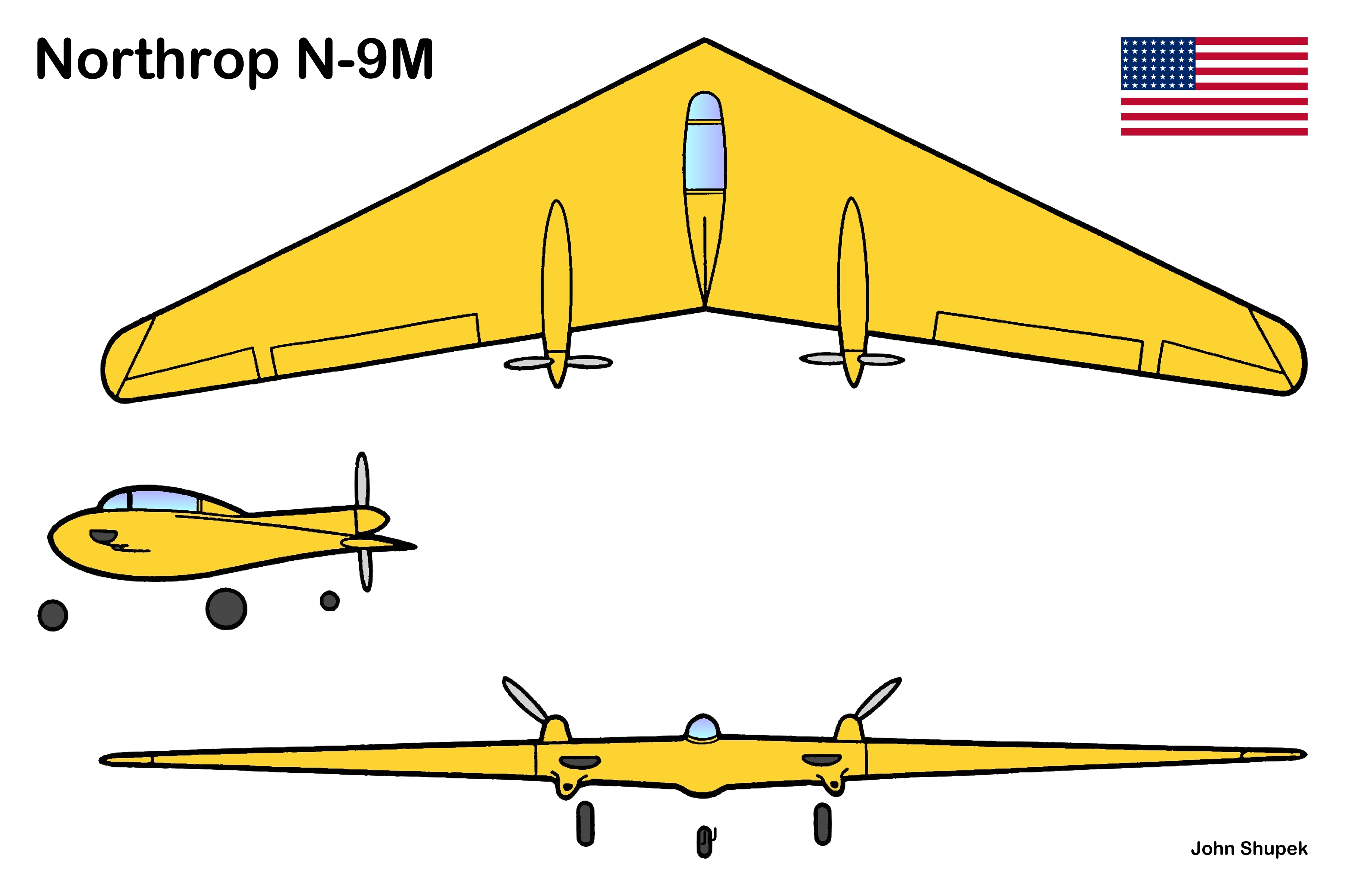 Northrop N-9MB Flying Wing