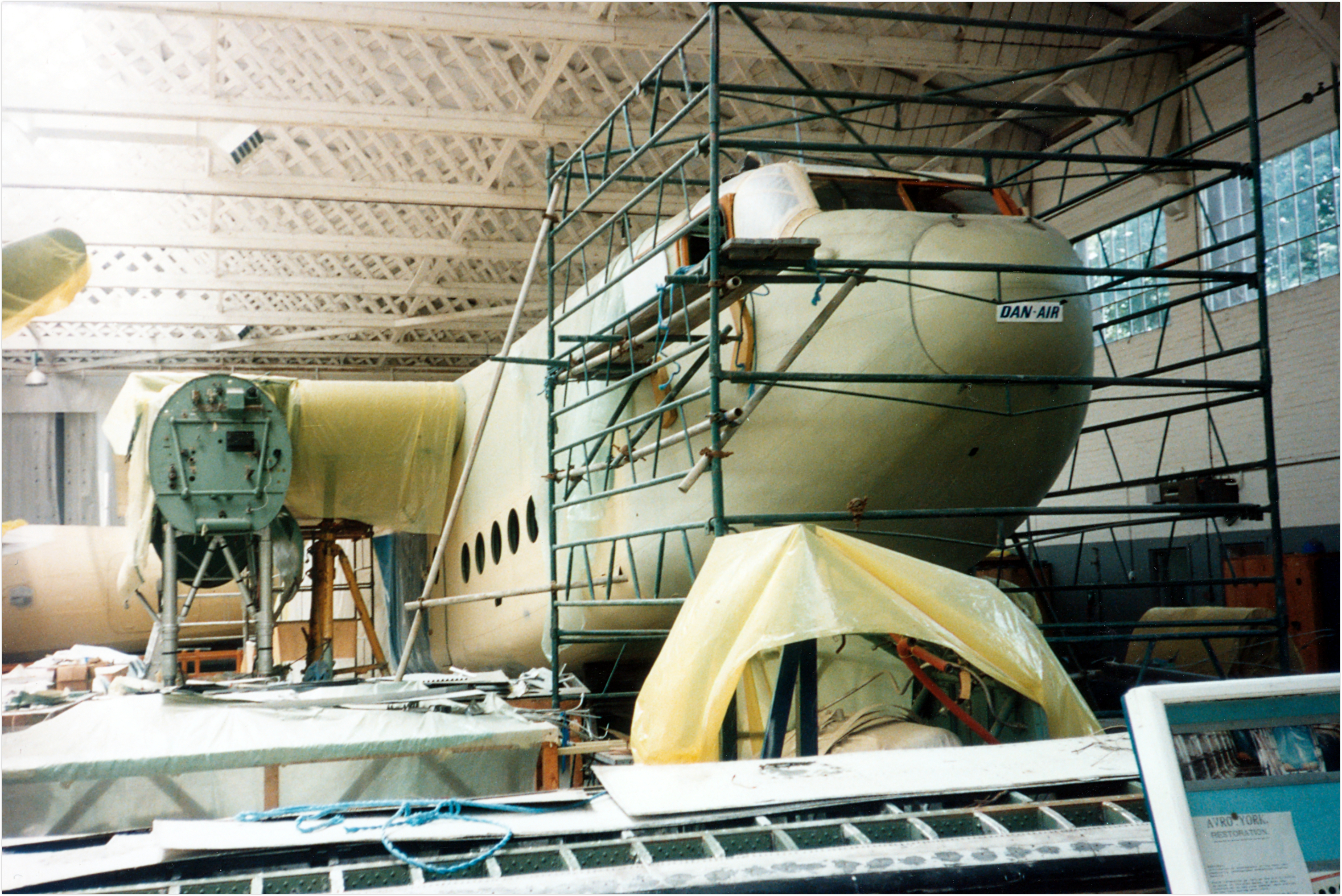 Avro 685 York British Four Engined High Wing Monoplane Transport