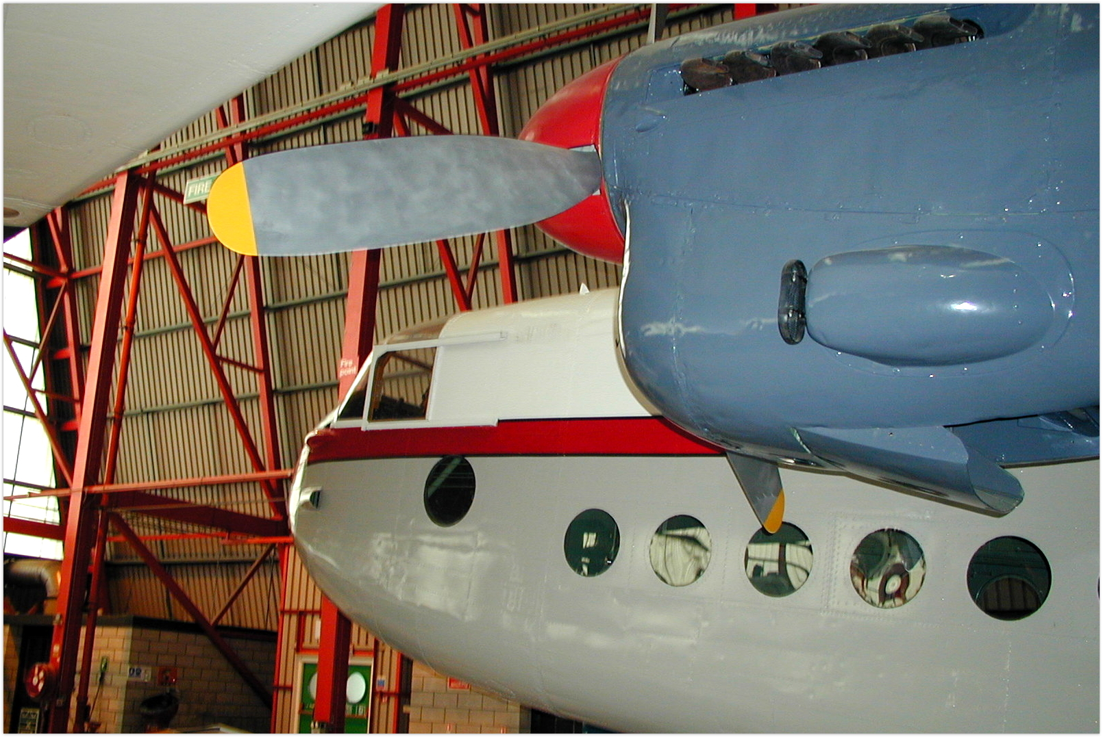 Avro 685 York British Four Engined High Wing Monoplane Transport