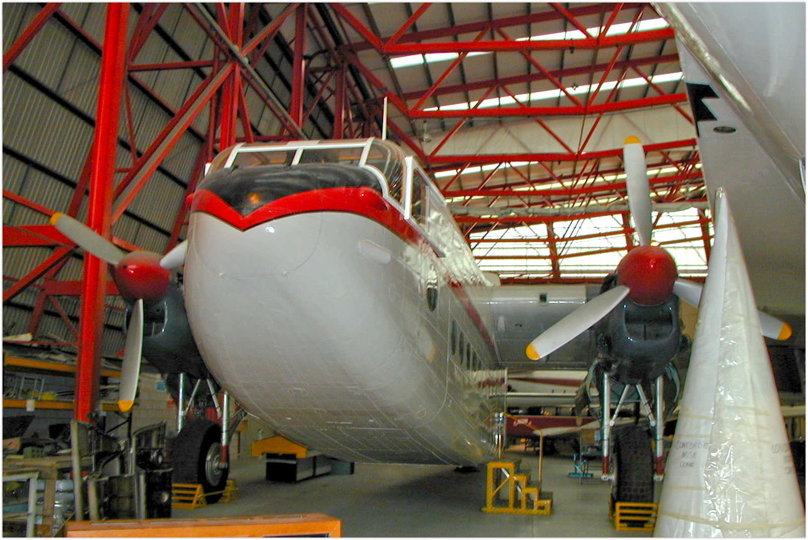 Avro 685 York British Four Engined High Wing Monoplane Transport