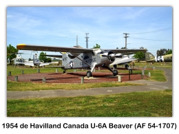 de Havilland Canada U-6A Beaver, Single-engine Seven-seat High-wing ...