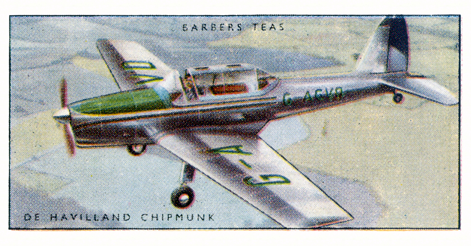 de Havilland Canada DHC-1 Chipmunk, Single-engine Two-seat Low-wing ...